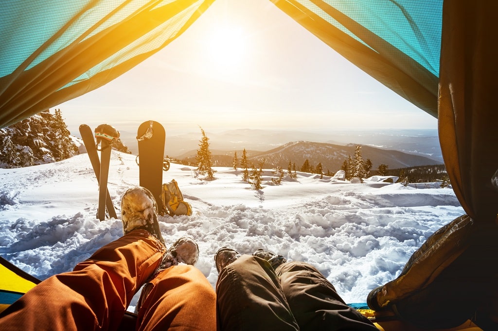 Snow with Tent Guru Pete McVey